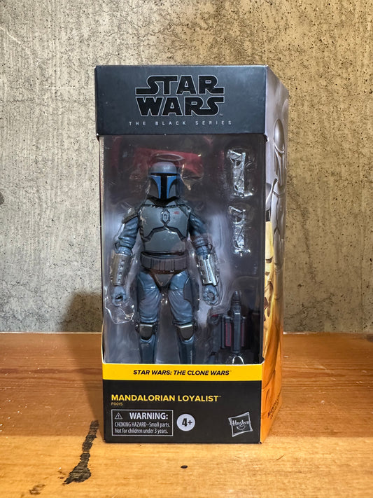 Star Wars The Black Series Mandalorian Loyalist Action Figure New