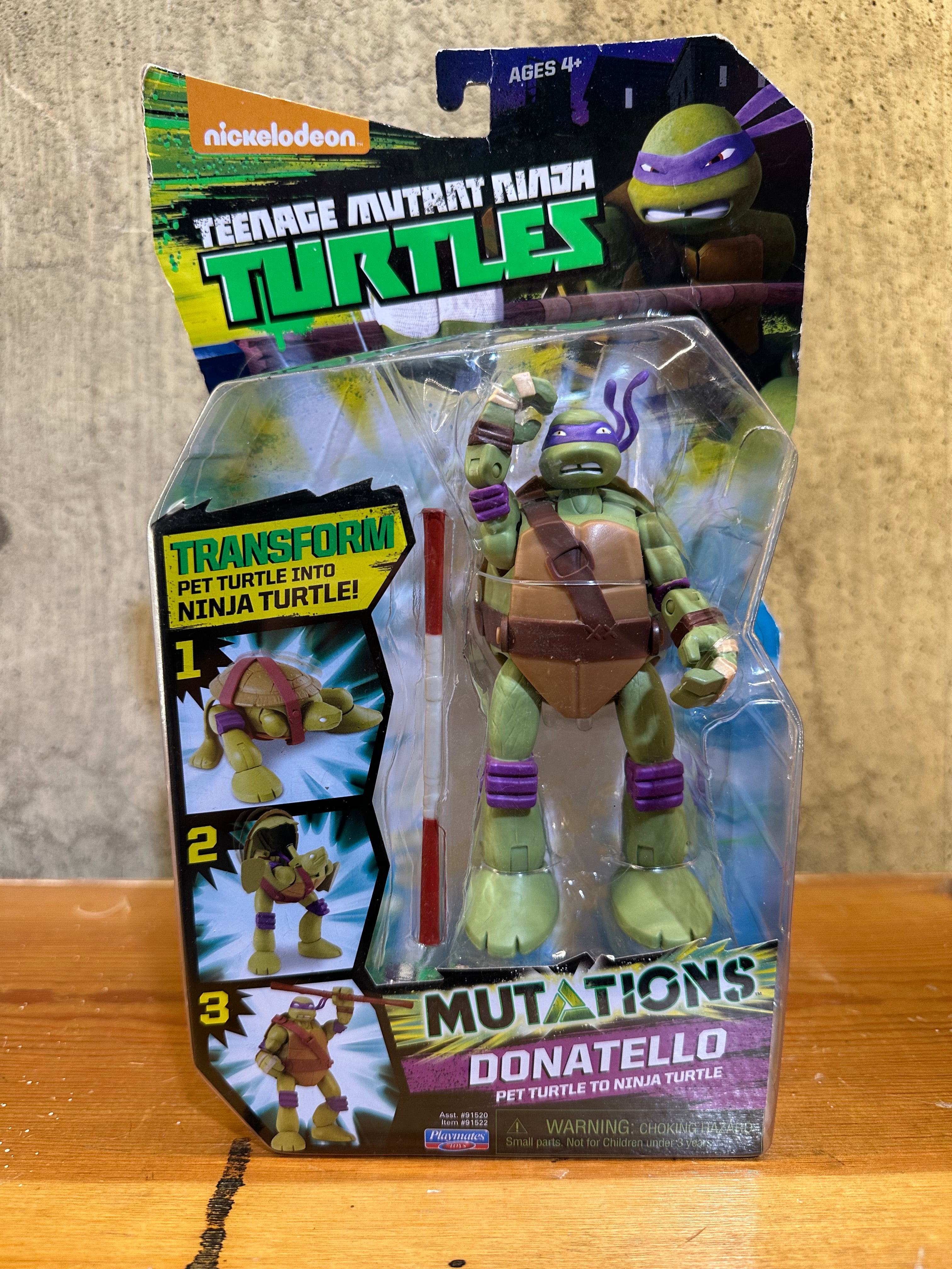 Donatello TMNT 2014 Nickelodeon Mutations Action Figure MOC Toy Mike donatello-tmnt-2014-nickelodeon-mutations-action-figure-moc-toy-mike