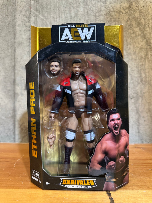 AEW Wrestling Figure Ethan Page #146 Unrivaled Collection Series 15 Brand NEW WWE