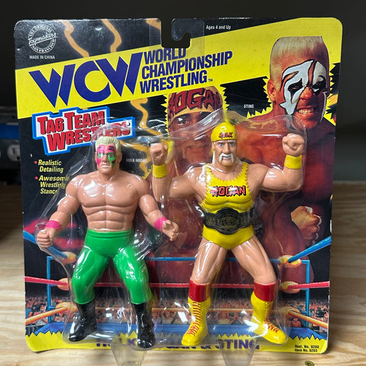 1994 WCW Hulk & Sting Wrestling Action Figure Toy 2-Pack WWE