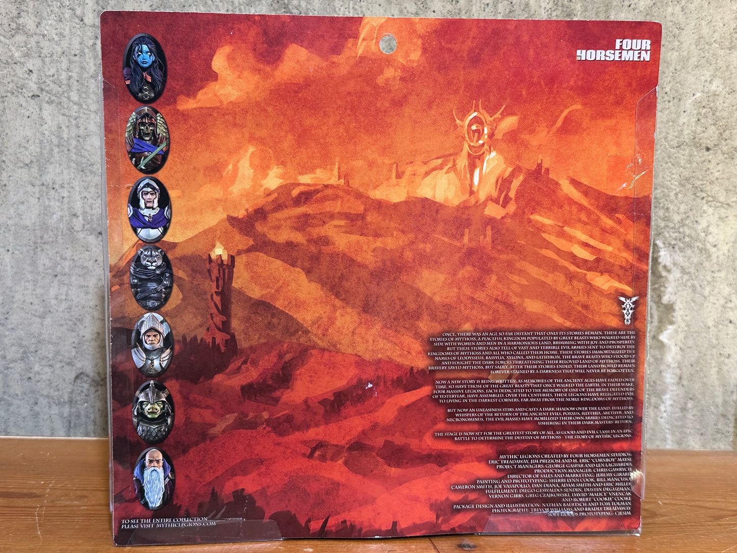 The Malignancy of Gobhollow Mythic Legions - Ashes of Agbendor Figure Two Pack