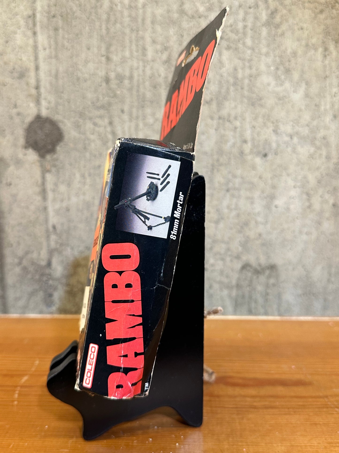 81mm Mortar Set Rambo Sealed Coleco Toys 1986