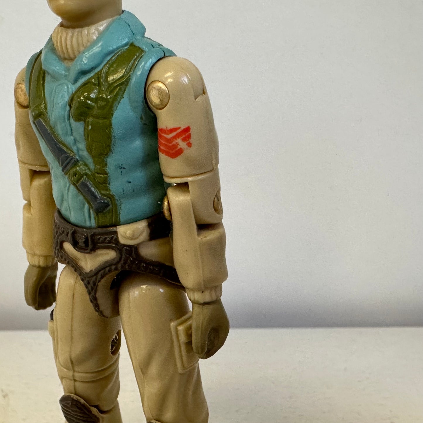 1983 GI Joe Airborne Complete Vintage Action Figure Toy