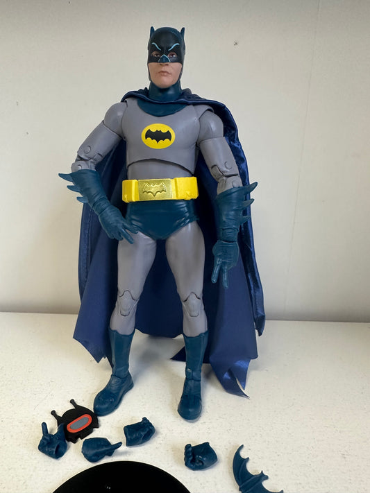 1966 Classic Retro Batman 7” Action Figure Toy DC Comics