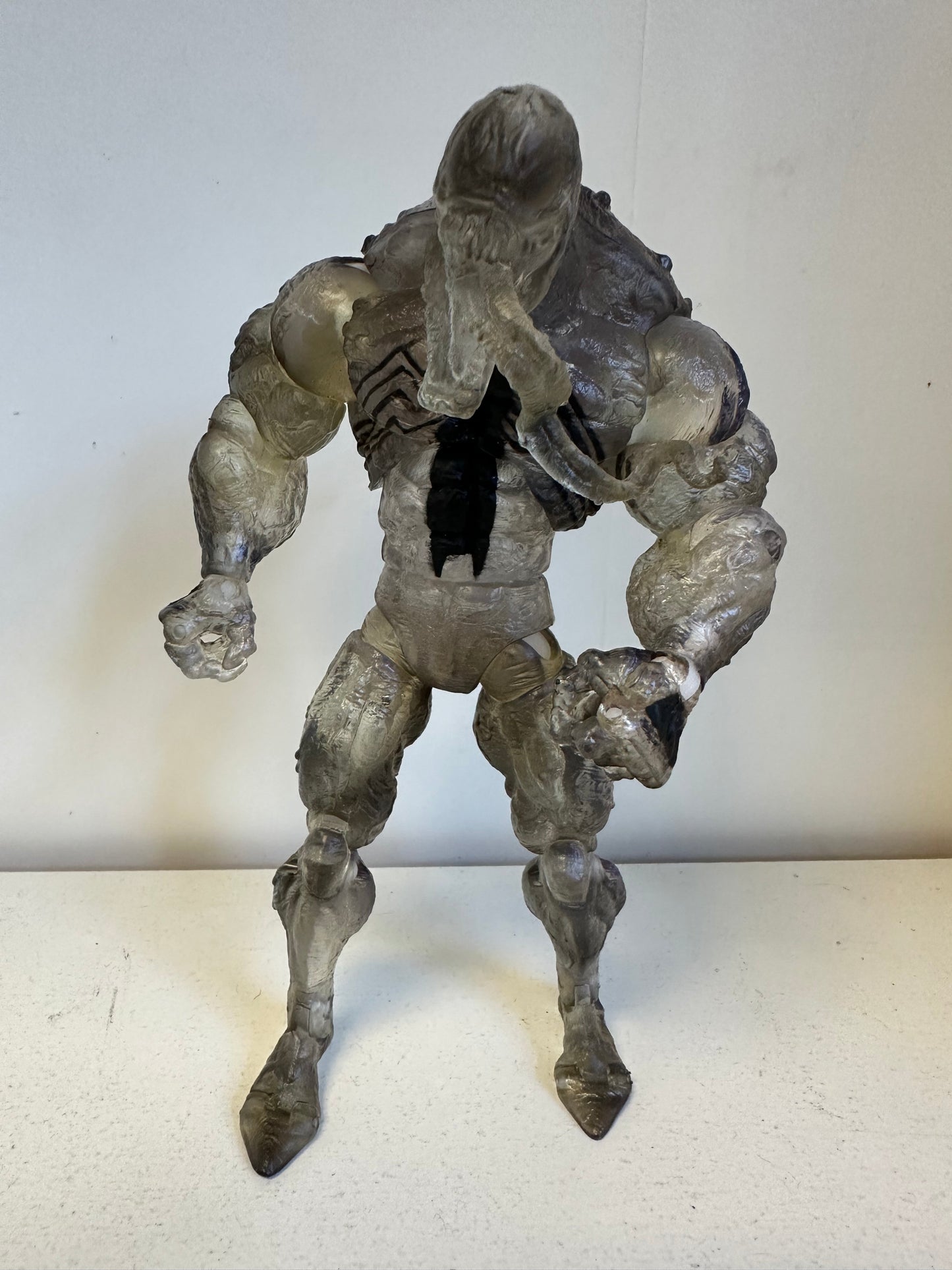 Marvel Venom Clear Action Figure Toy Biz