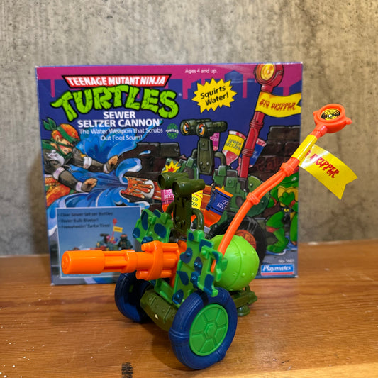 Sewer Seltzer Cannon TMNT Vintage Action Figure Vehicle Accessory Ninja Turtles