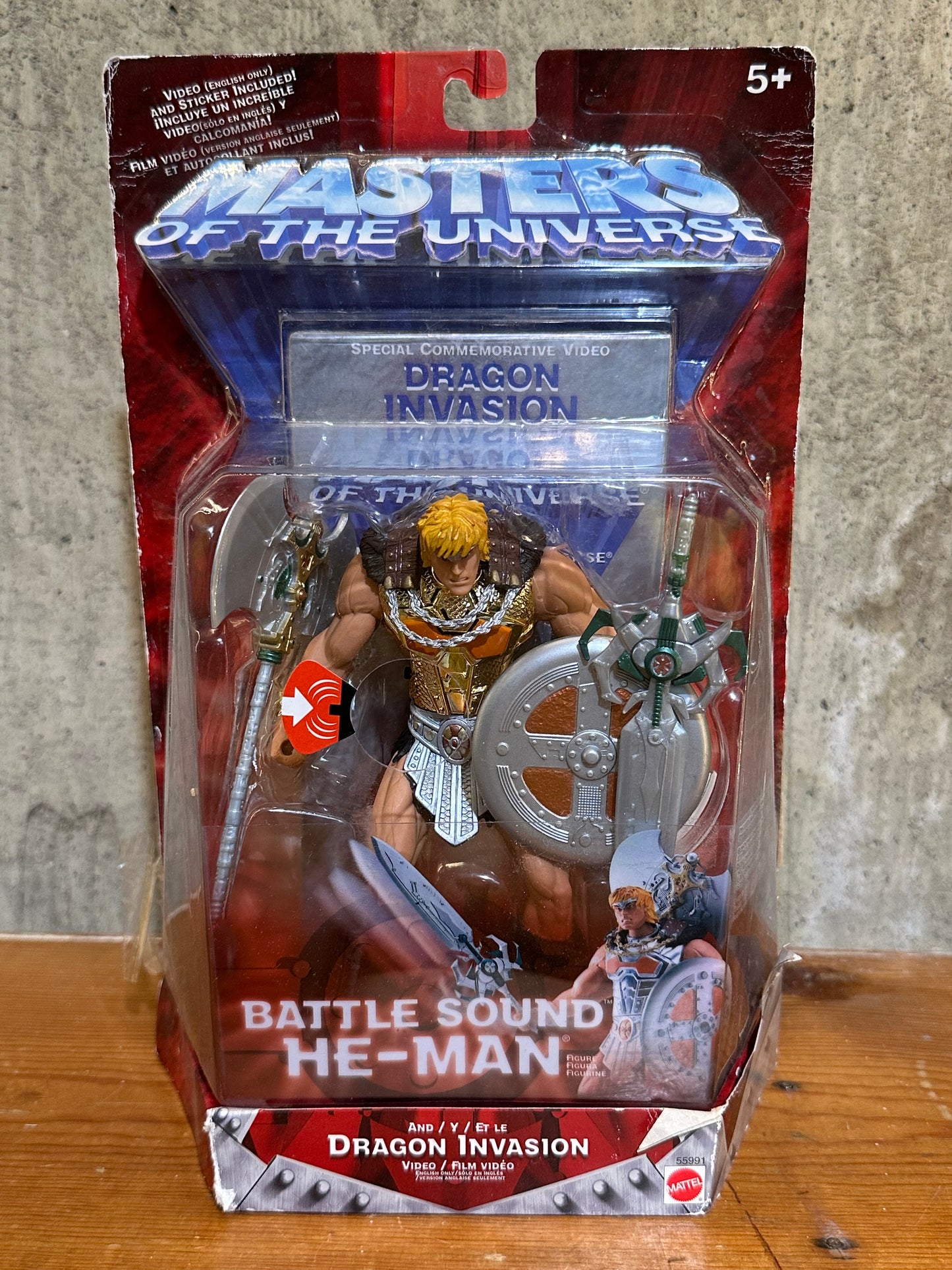 He-Man MOTU 200X Battle Sound with VHS Dragon Invasion