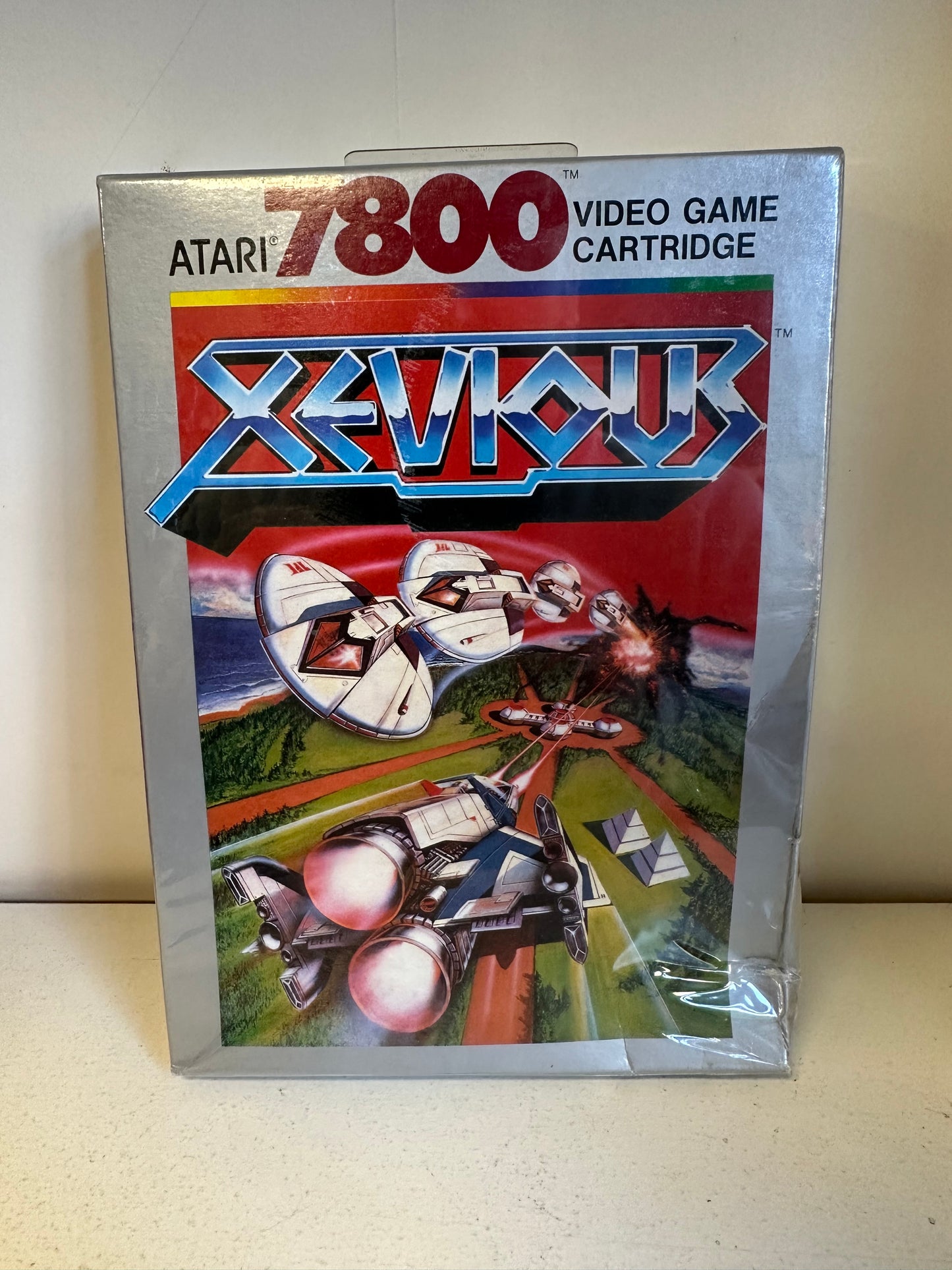 Atari 7800 Xevious Sealed Video Game Cartidge