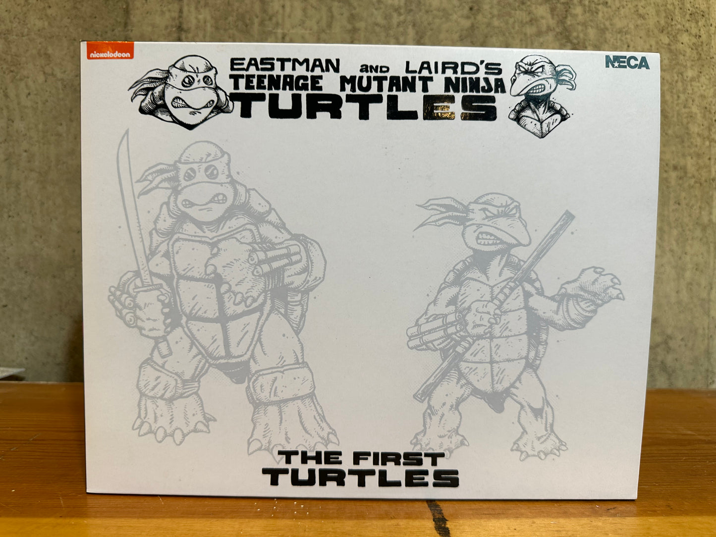NECA SDCC 2024 TMNT Eastman & Laird First Turtles Action Figure 2-Pack Exclusive
