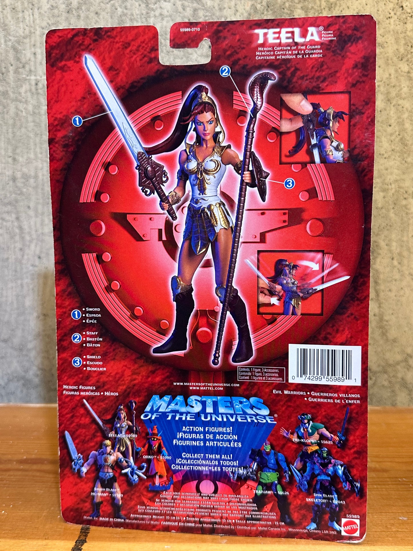 Teela MOTU 200X MOC He-Man Action Figure Toy