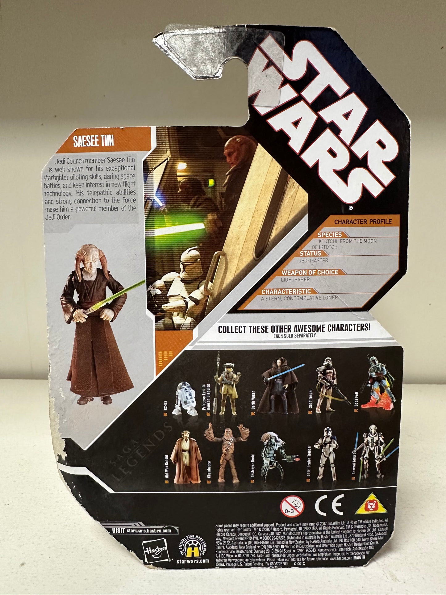 Star Wars saga Legends Saesee Tin MOC Action Figure toy 30th Anniversary