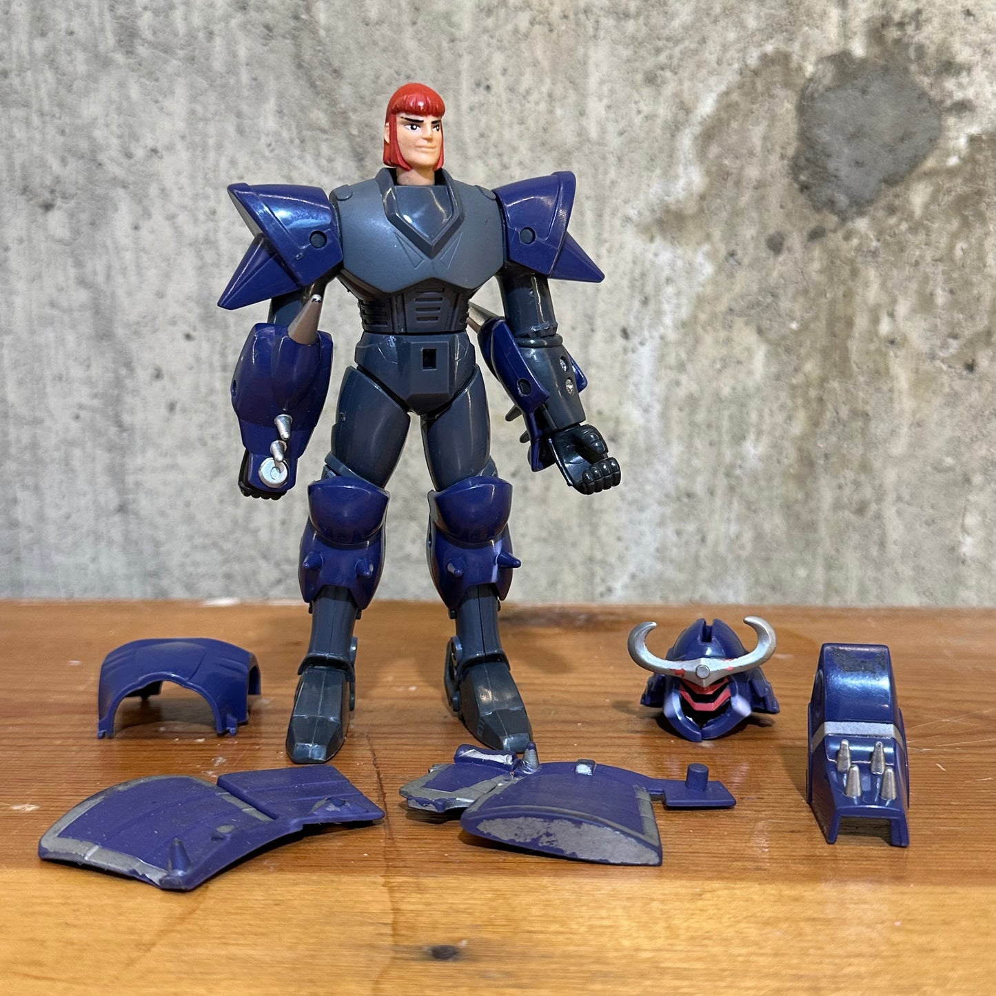 Ronin Warriors / Samurai Troopers Talpa 1995 Playmates Action Figure Incomplete