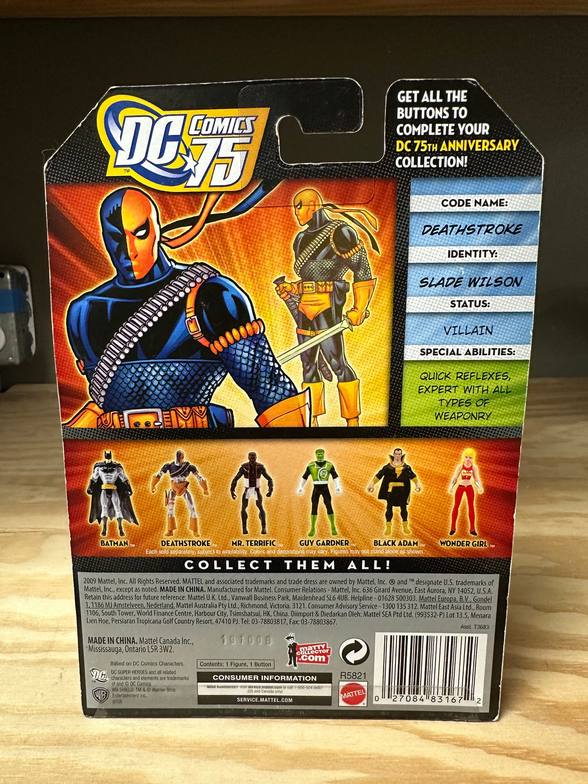 DC Universe Action League – Batman Vs. Deathstroke – 2 Figuren Set – UK Import DC Universe Action League – Batman Vs. Deathstroke – 2 Figuren Set – UK Import