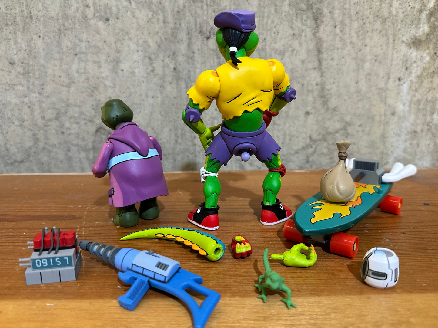 NECA Teenage Mutant Ninja Turtles TMNT Mondo Gecko Action Figure Loose