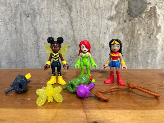 Imaginext Super Friends DC Comics Lot Poison Ivy Wonder Woman