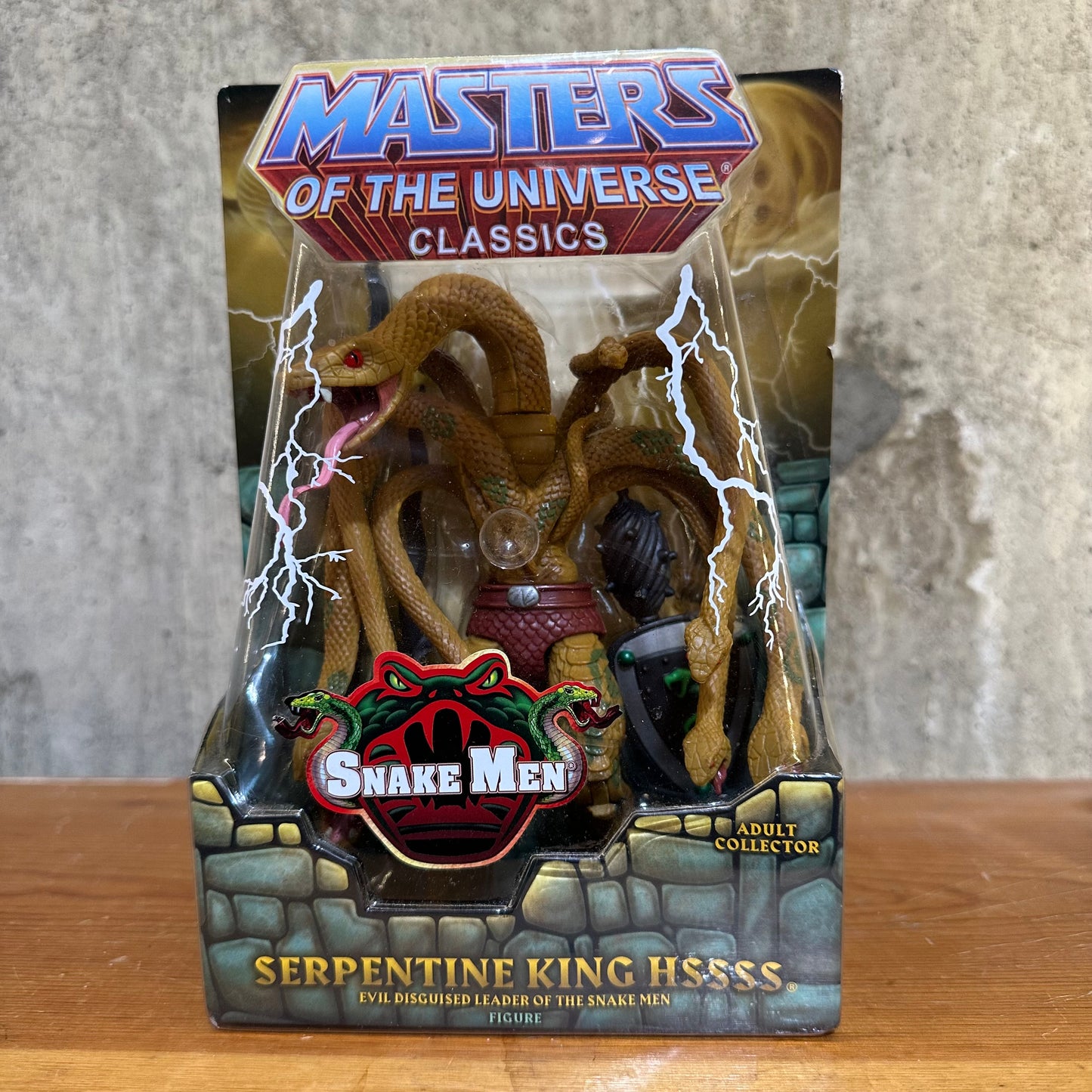 Serpentine King Hssss MOTU Classics He-Man Action Figure Toy