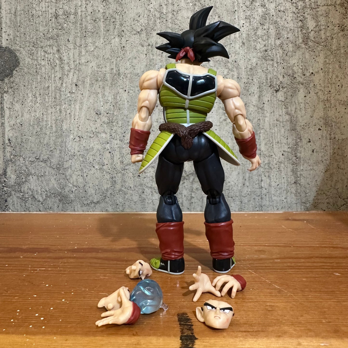 TAMASHII NATIONS - Dragon Ball Z - Bardock,  S.H.Figuarts Action Figure Incomplete Figure DBZ