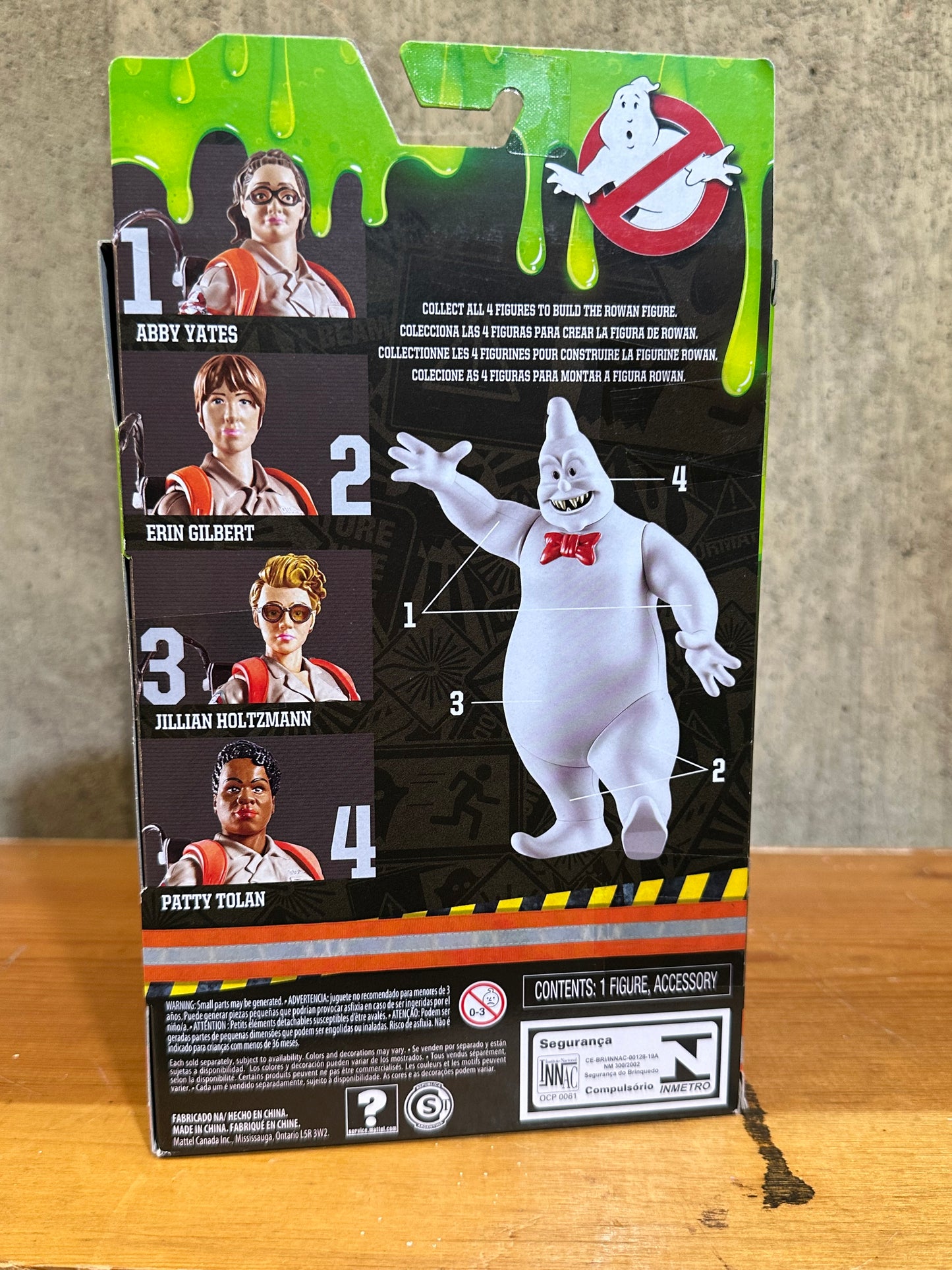 Ghostbusters Jillian Holtzmann 6" Figure 2016 Connect Rowan Mattel