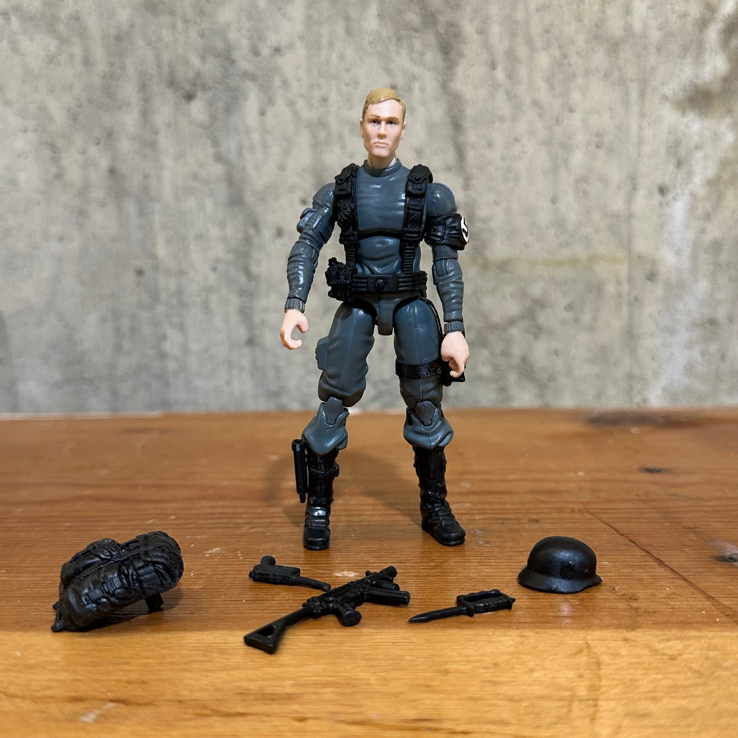 Duke as a Nazi Custom GI Joe 25th Anniversary 2008 3.75” Action Figure