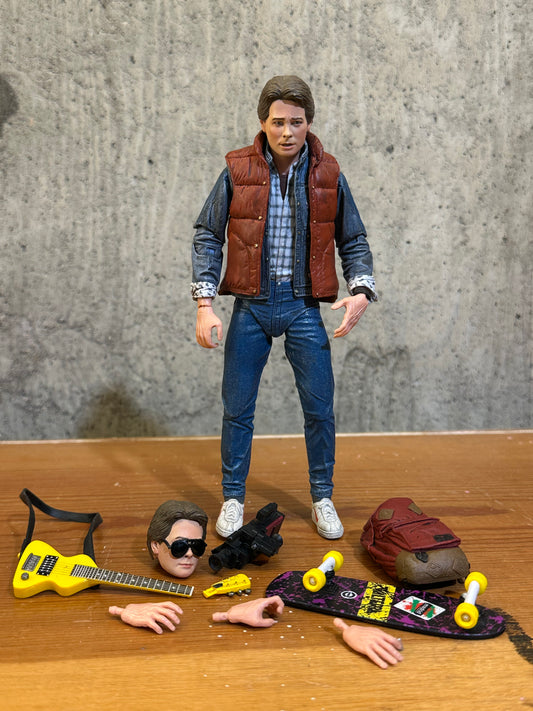 Marty Mcfly Neca Back to the Future Action Figure Toy