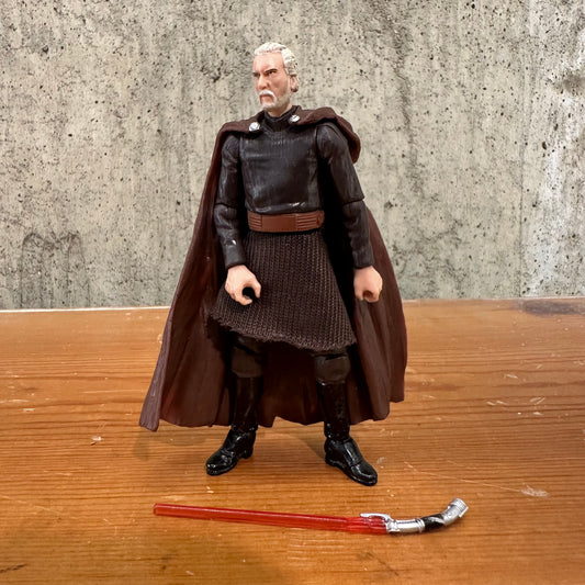 Count Dooku Star Wars VTC 2005 3.75” Action Figure Toy