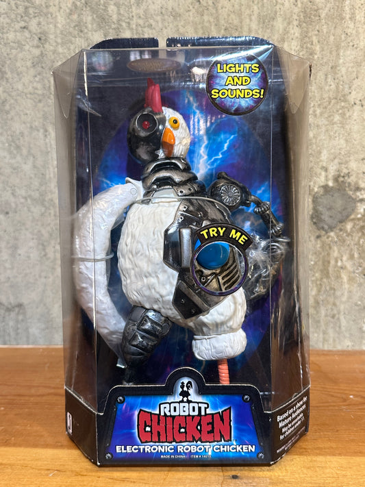 Robot Chicken Cyborg Chicken Action Figure Adult Swim Sealed Box