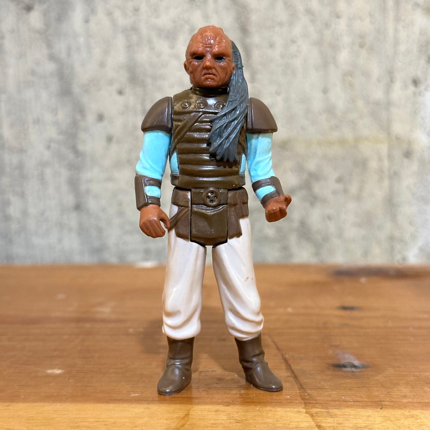 Weequay Star Wars skiff guard 3.75” 1983 Kenner incomplete Action Figure Toy
