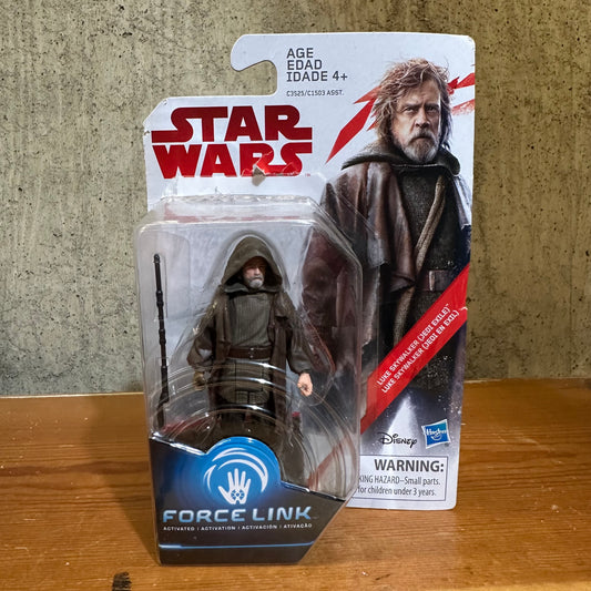 Luke Skywalker Jedi Exile Force Link 3.75” Partial Seal