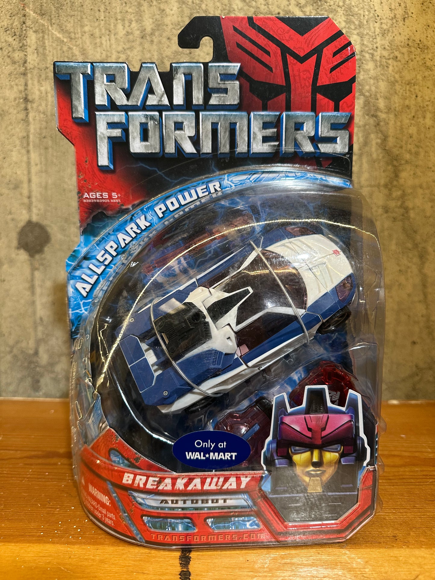 Autobot Breakway Transformers Movie Deluxe Class Action Figure MOC Wal-Mart Exclusive