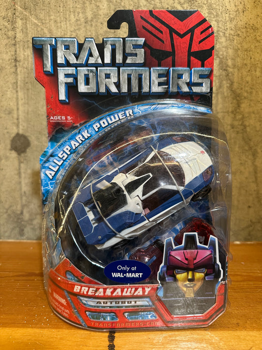Autobot Breakway Transformers Movie Deluxe Class Action Figure MOC Wal-Mart Exclusive
