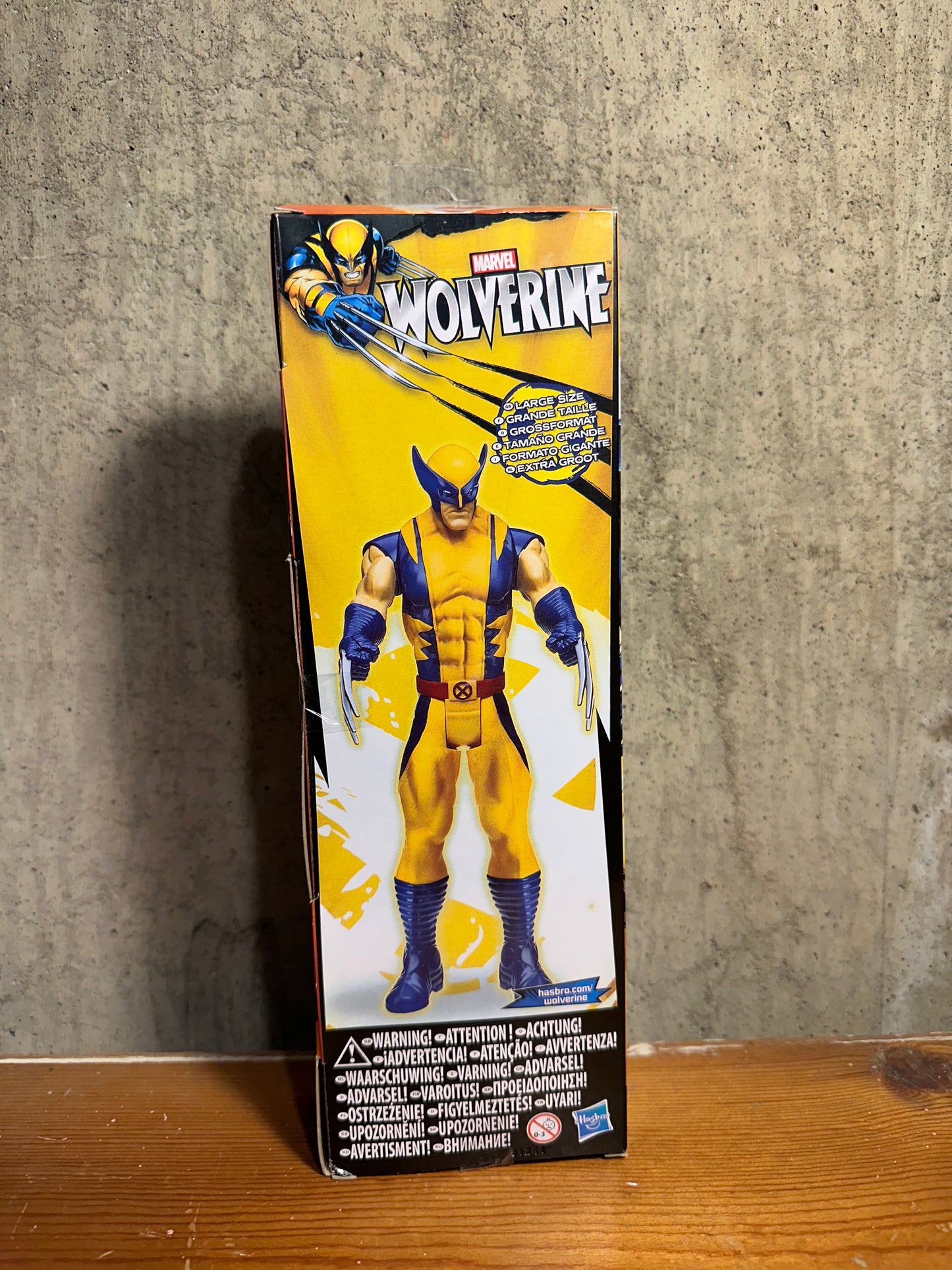 Wolverine Marvel Titans Hero Series Sealed Box Action Figure