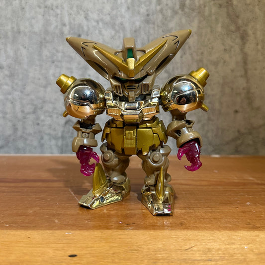 2003 Gold Master Gundam 5" Action Figure Bandai Superior Defender Gundam Force K