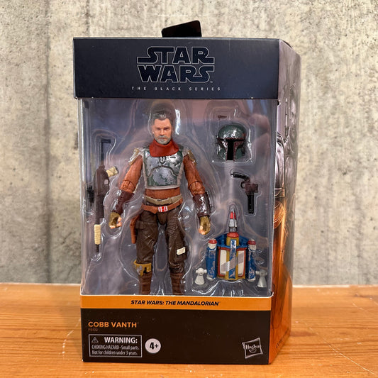 Cobb Vanth Star Wars 6” Black Series Action Figure Seales