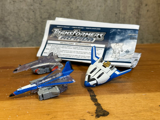 Transformers Armada 2002 Air Defense Mini Con Team Star Saber Complete MiniCon