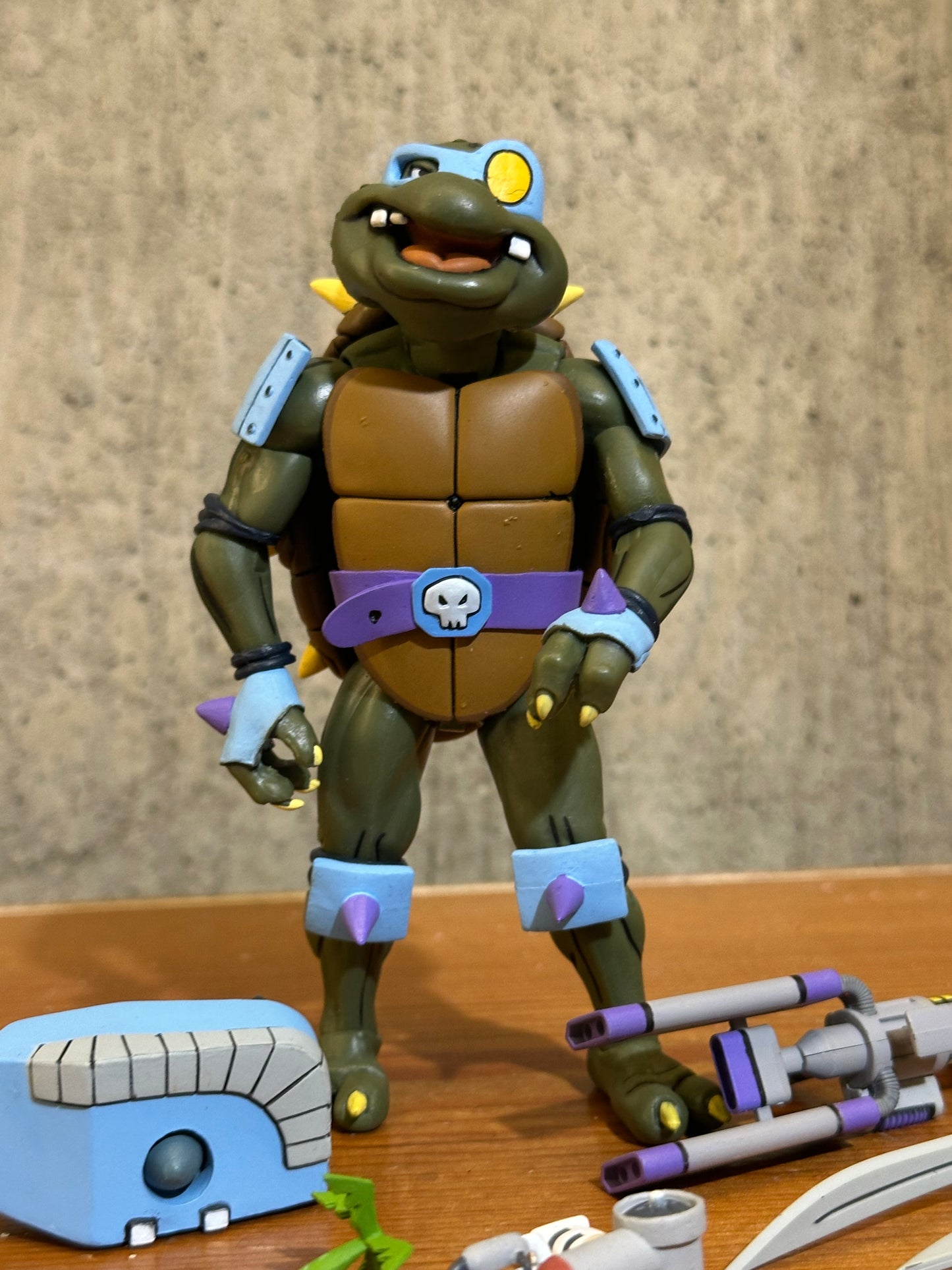 Slash NECA TMNT Action Figure Teenage Mutant Ninja Turtles Complete