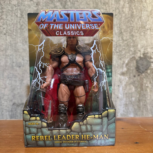 Rebel Leader HE-MAN Masters of the Universe Classics  MOTU Action Figure MOTUC