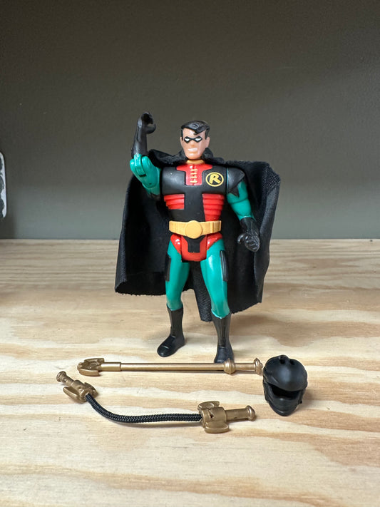 1993 BTAS Ninja Robin DC Comics Batman the Animated Series Complete Action Figure Toy Kenner