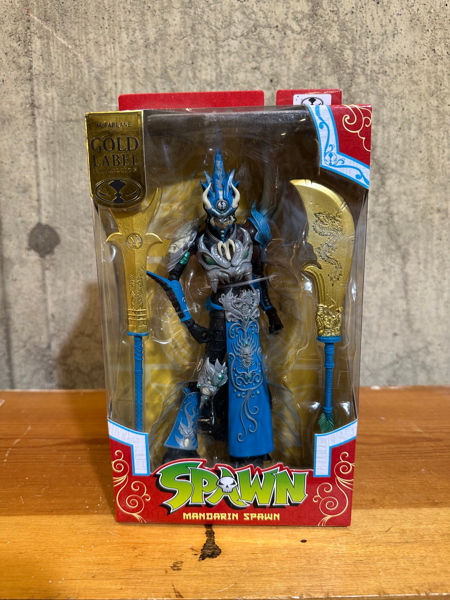 McFarlane Toys Gold Label Collection Blue Mandarin Spawn Action Figure