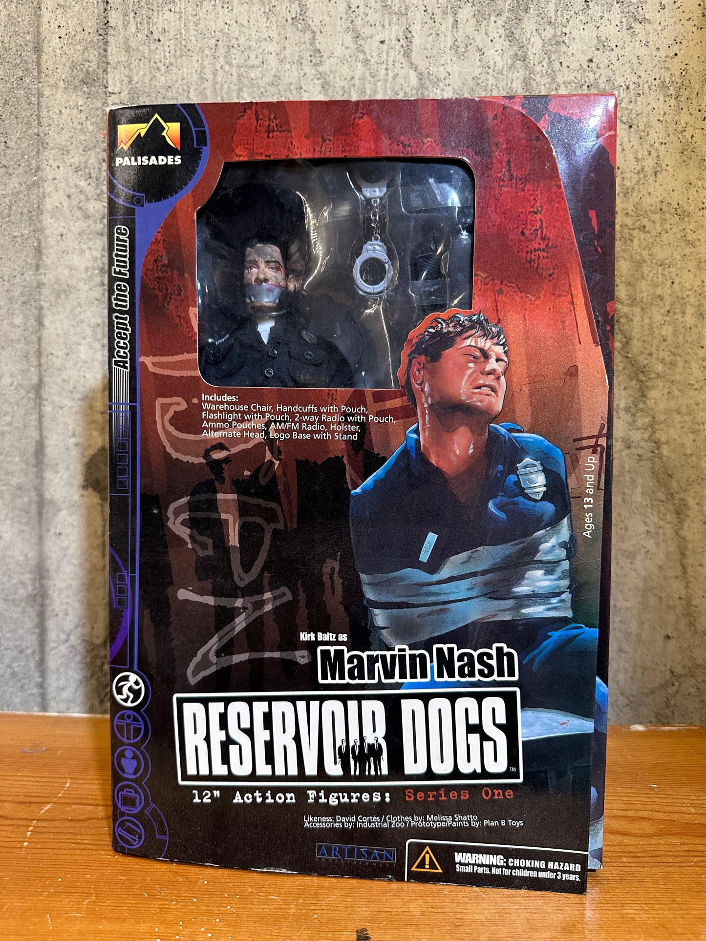 Marvin Nash Reservoir Dogs 12" Action Figure Series One  Palisades 2001 Unused Open Box