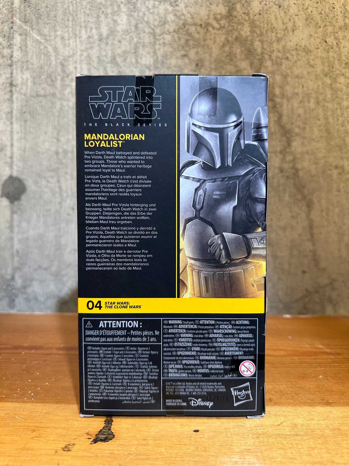 Star Wars The Black Series Mandalorian Loyalist Action Figure New