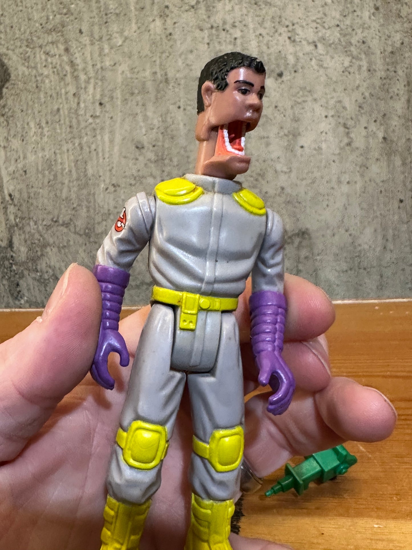 Winston Zeddemore The Real Ghostbusters Scream Roller Ghost COMPLETE