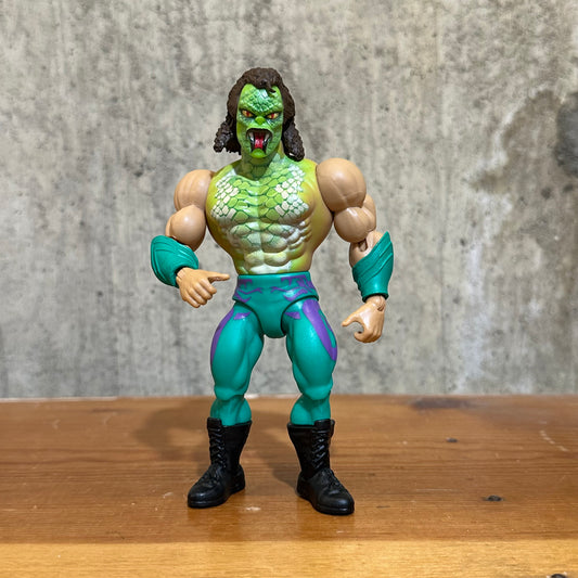 Jake the Snake MOTU Mattel Cross Incomplete Custom Figure
