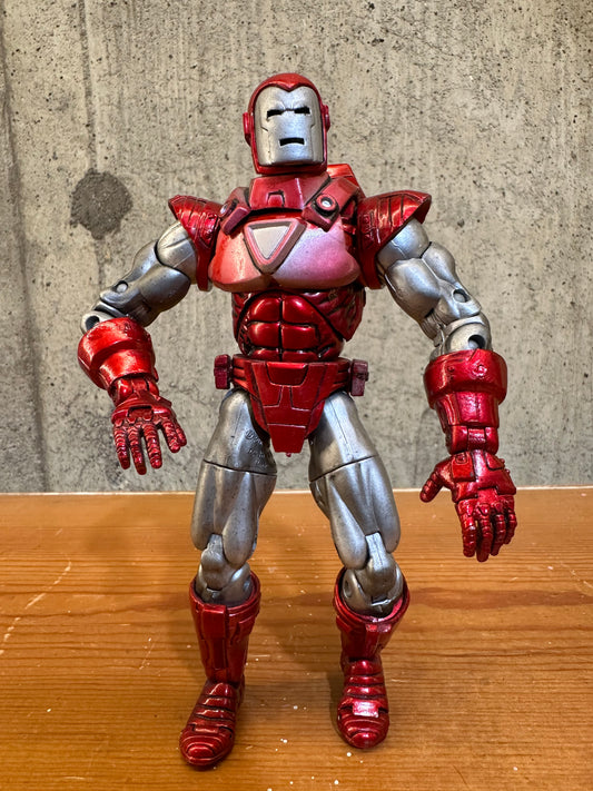 2008 Hasbro Marvel Iron Man Mark 2 Gray Suit 6” Action Figure Tony Stark Avenger
