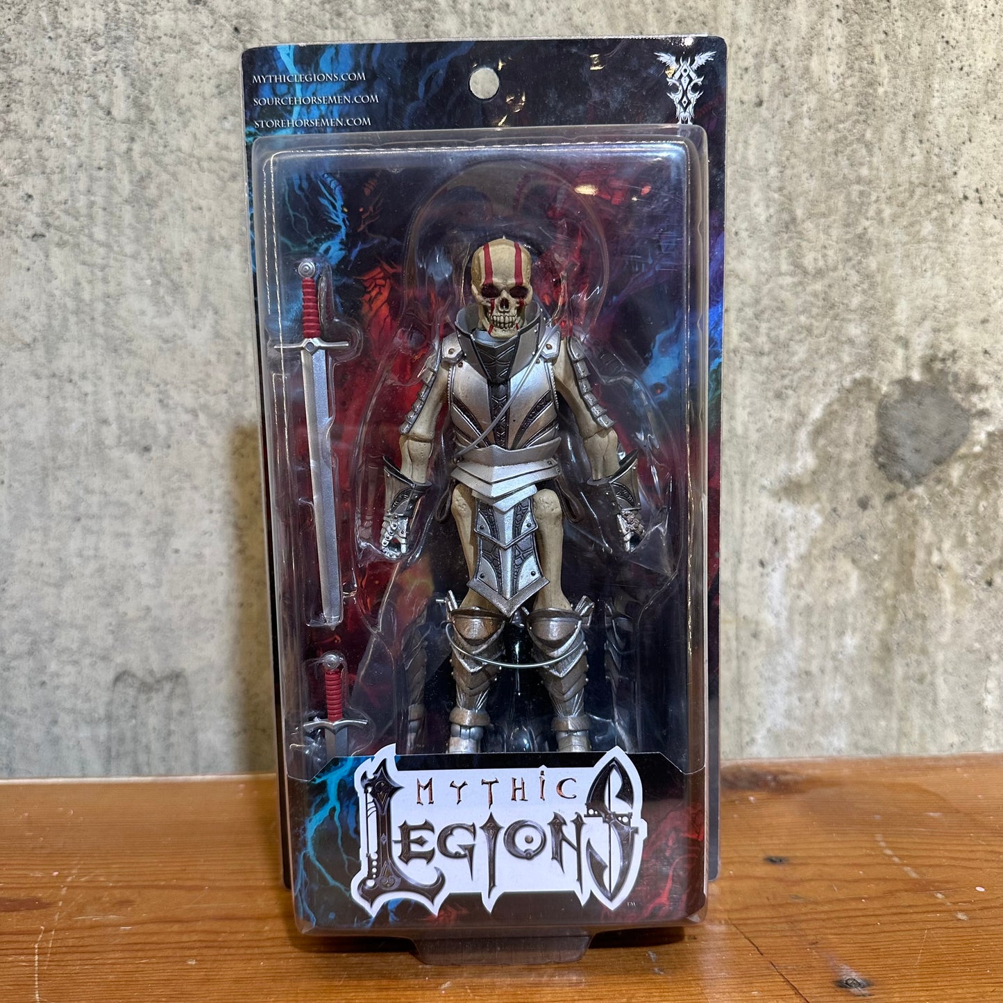 Tibius Mythic Legions Four Horseman Brand New Figure All-Stars 4