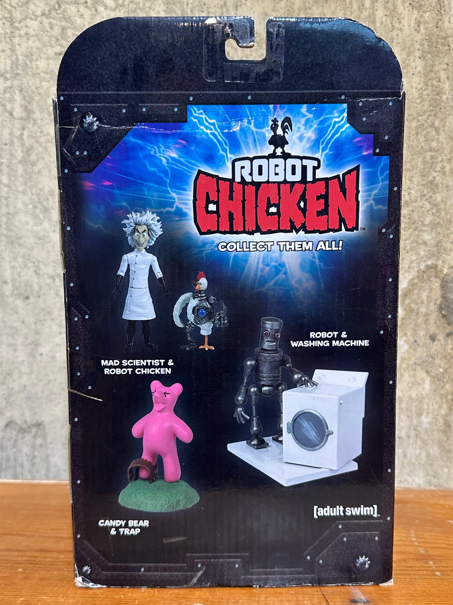 Robot Chicken Cyborg Chicken Action Figure Adult Swim Sealed Box