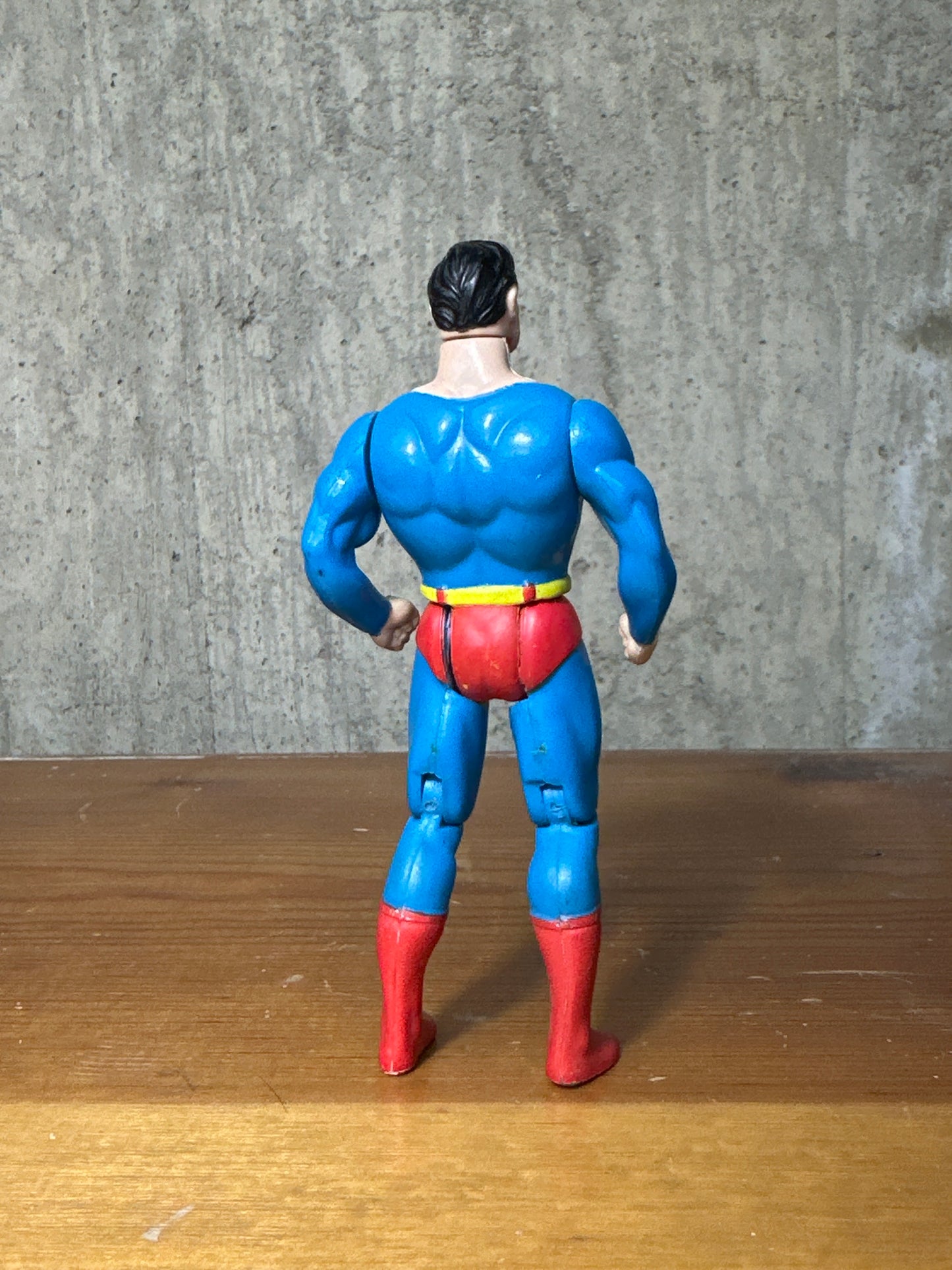 1984 Kenner Super Powers Superman No Cape DC Comics Action Figure Toy