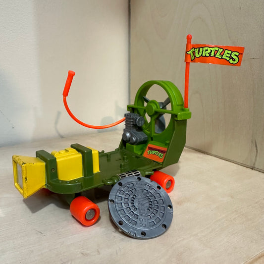 1989 Complete TMNT Cheapskate Vintage Turtles Action Figure Toy