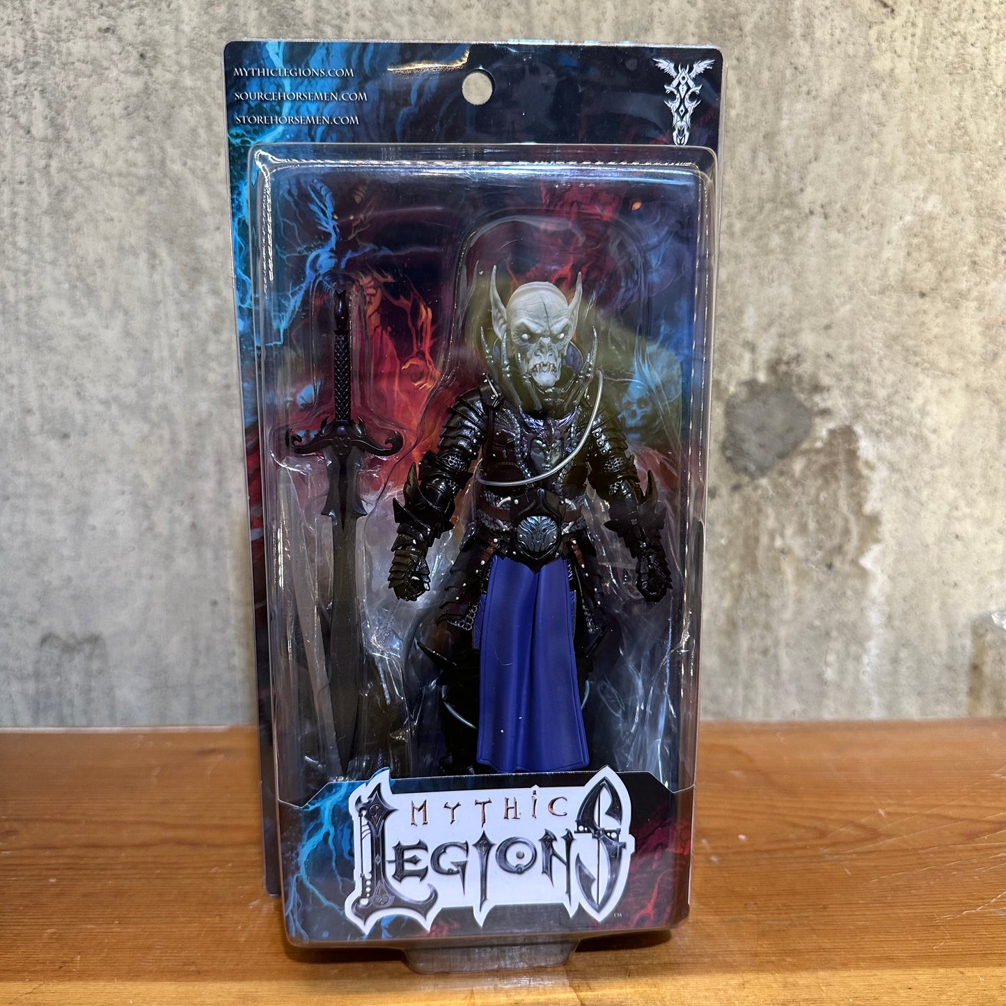 Four Horseman Mythic Legions Baron Volligar II 2 Illythia's Action Figure