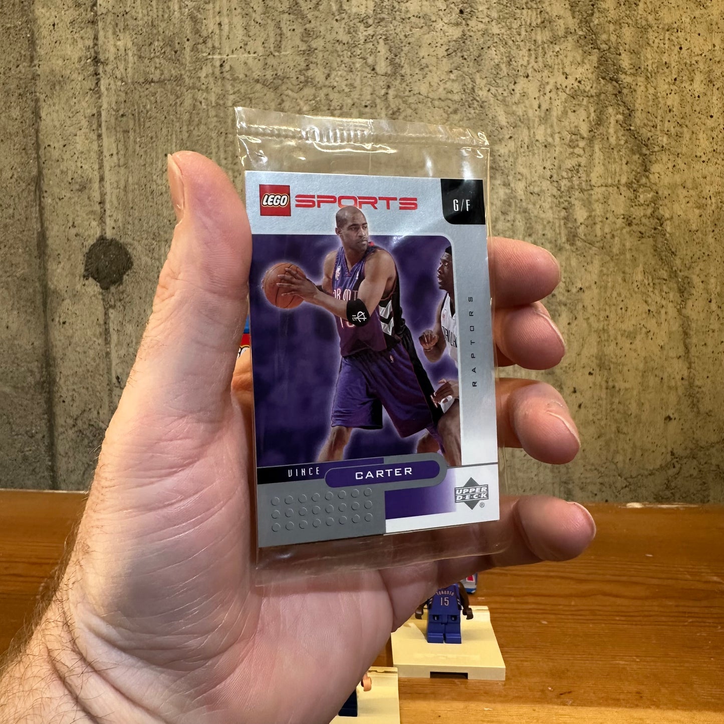 Open Box Lego 3562 Complete NBA Sealed Cards Payton Nowitski Carter Lego Sports