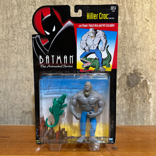 Killer Croc Batman the Animated Series DC Comics Action Figure MOC 1993 Kenner Toy